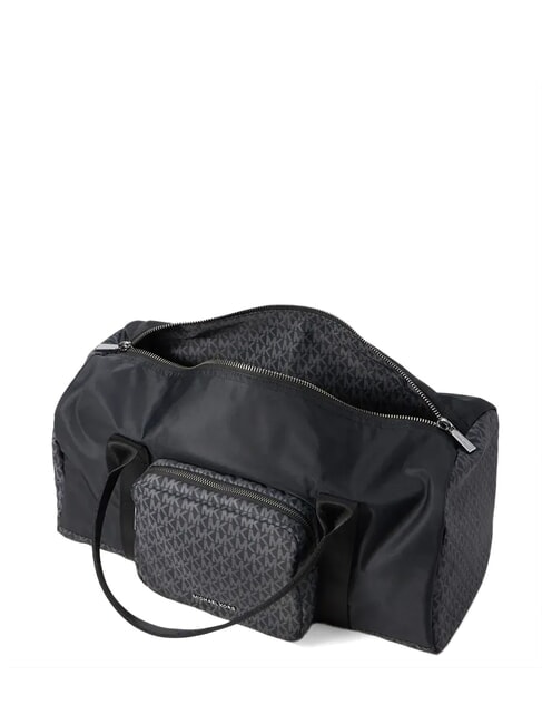 MK Sac de voyage en nylon recycl&eacute; noir - Sacs de voyage