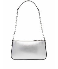 MICHAEL KORS EMPIRE Sac bandouli&egrave;re en cuir argent - Sacs pour Femme - 3