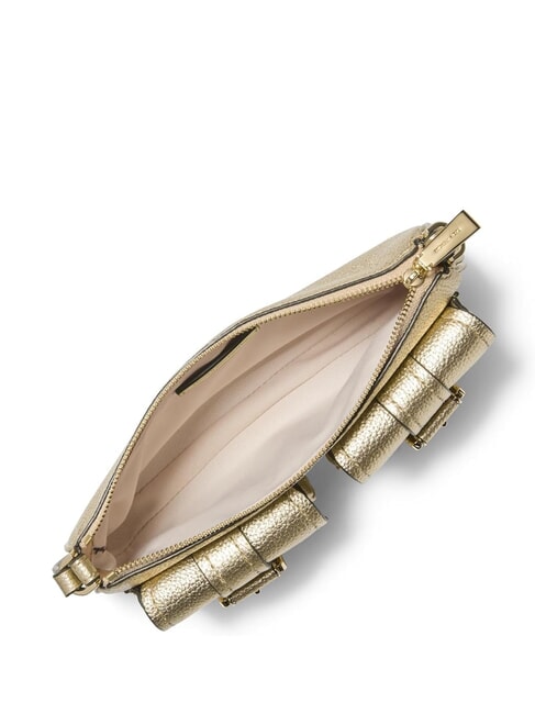 MK Mini sac bandouli&egrave;re en cuir or p&acirc;le - Sacs pour Femme