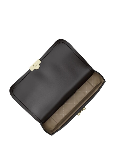SLOAN Sac bandouli&egrave;re en cuir chocolat - Sacs pour Femme