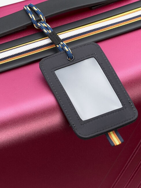 EUDOXIEUR LOGO Chariot moyen, avec monogramme K-Way rouge dk - Valises Rigides