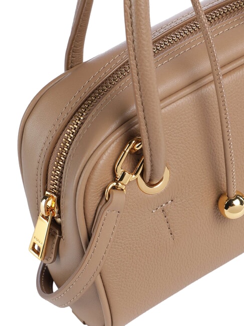 POPPY Mini sac &agrave; main avec bandouli&egrave;re caramel au beurre - Sacs pour Femme