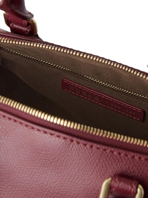 OLIVIA Sac &agrave; main avec bandouli&egrave;re pomme rouge - Sacs pour Femme