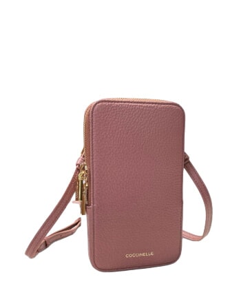 FLOR Pochette pour iPhone avec bandouli&egrave;re Rose d'hiver - Sacs pour Femme