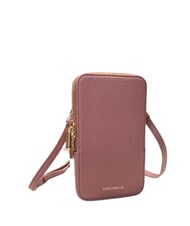 COCCINELLE FLOR Pochette pour iPhone avec bandouli&egrave;re Rose d'hiver - Sacs pour Femme - 2