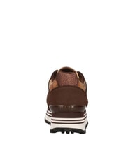 ALVIERO MARTINI PRIMA CLASSE GEO baskets montantes marron fonc&eacute;/beige g&eacute;om&eacute;trique - Chaussures Femme - 4