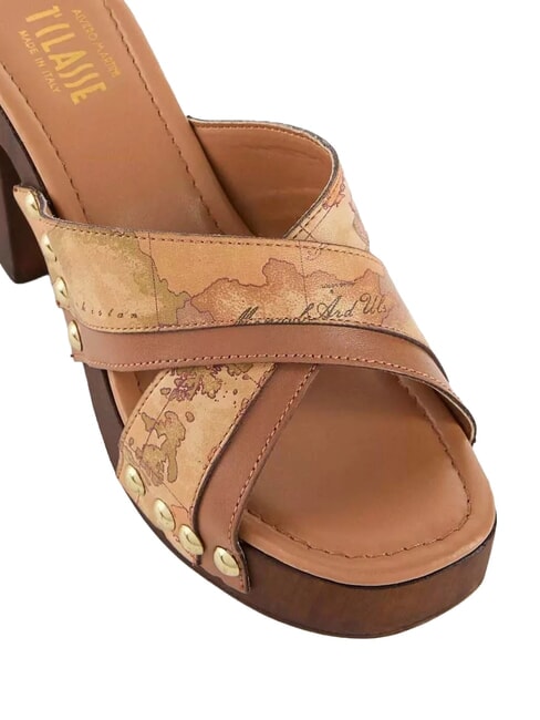 GEO Sabots NATUREL - Chaussures Femme
