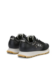 SUN68 ALLY STUDS Baskets en cuir noir - Chaussures Femme - 3