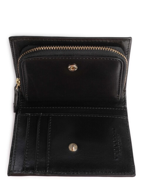 LUCREZIA portefeuille en cuir black Gold - Portefeuilles Femme