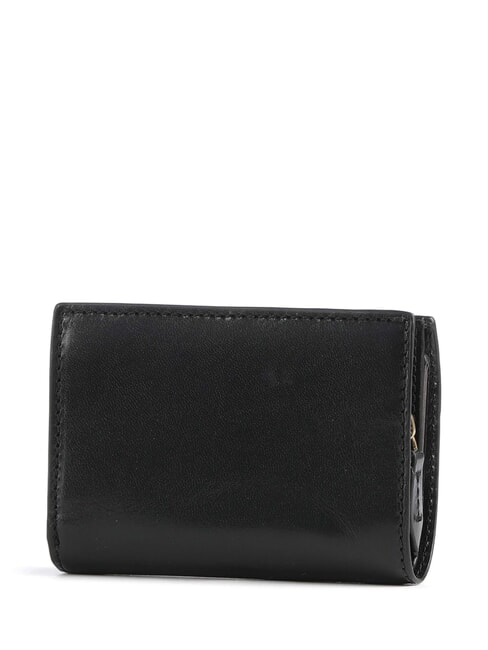 LUCREZIA portefeuille en cuir black Gold - Portefeuilles Femme
