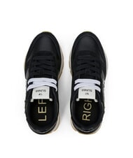 SUN68 ALLY STUDS Baskets en cuir noir - Chaussures Femme - 4
