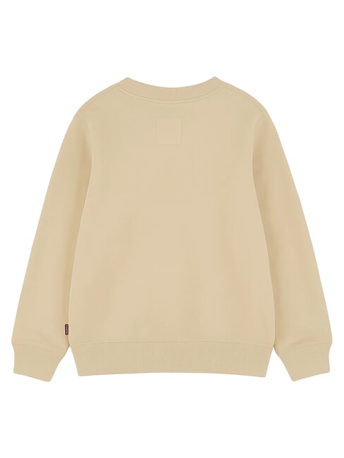 BATWING Sweat-shirt &agrave; col rond poivre blanc - B&eacute;b&eacute; Sweat
