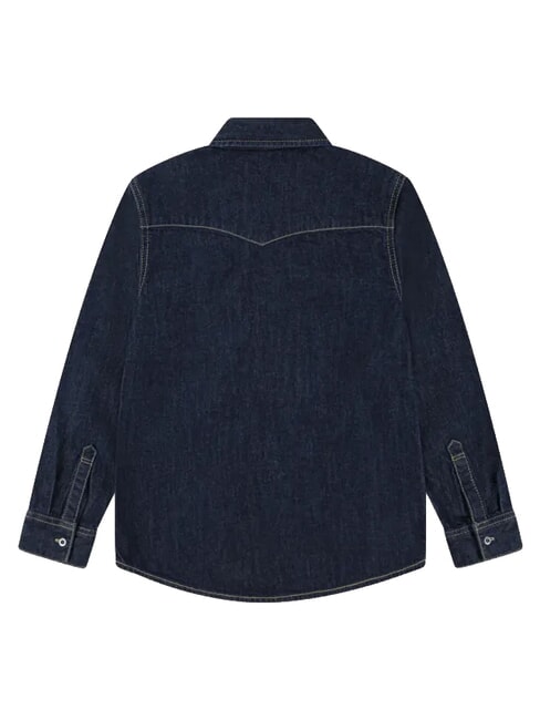 NEW BARSTOW chemise &agrave; manches longues creux sombre - chemises pour enfants