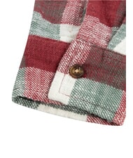 LEVI'S BUFFALO chemise en flanelle &agrave; manches longues poire rouge - chemises pour enfants - 6