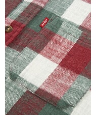 LEVI'S BUFFALO chemise en flanelle &agrave; manches longues poire rouge - chemises pour enfants - 7