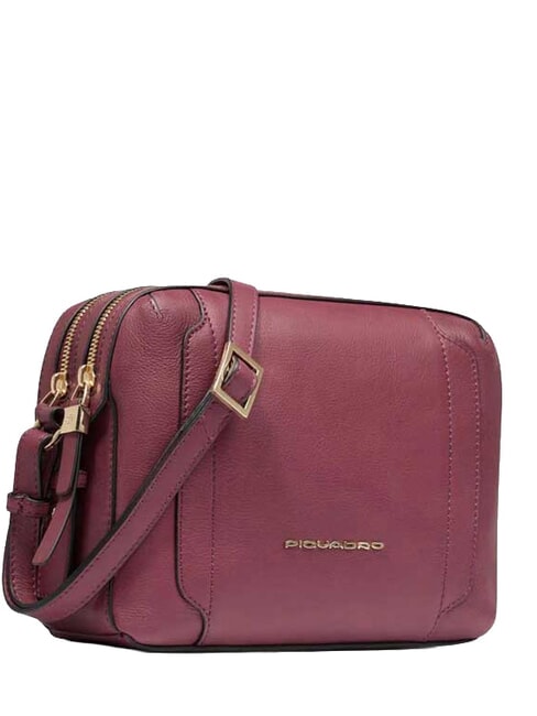 CIRCLE sac d'&eacute;paule bordeaux/rose - Sacs pour Femme