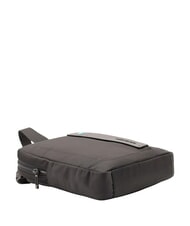 PIQUADRO P16 Sac en cuir mixte, support pour iPad CHEVRON / NOIR - Sacs en Bandouli&egrave;res pour Homme - 3