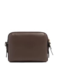 PIQUADRO CIRCLE sac d'&eacute;paule daim noyer fonc&eacute; - Sacs pour Femme - 3