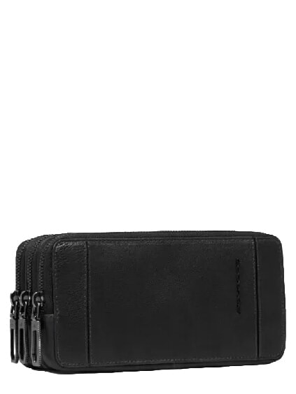 CRONUS Pochette avec porte-cartes et dragonne Noir - Sacs pour Femme