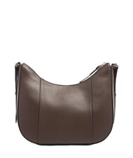 PIQUADRO CIRCLE Sac bandouli&egrave;re en cuir daim noyer fonc&eacute; - Sacs pour Femme - 3