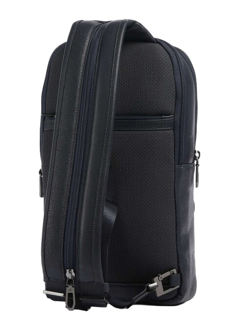 CRONUS Sac &agrave; dos en cuir &agrave; une &eacute;paule bleu - Sacs &agrave; dos pour ordinateur portable