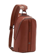 PIQUADRO VICTOR Sac &agrave; dos en cuir &agrave; une bandouli&egrave;re - Sacs &agrave; dos pour ordinateur portable