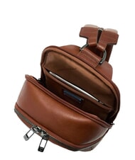 PIQUADRO VICTOR Sac &agrave; dos en cuir &agrave; une bandouli&egrave;re CUIR - Sacs &agrave; dos pour ordinateur portable - 5