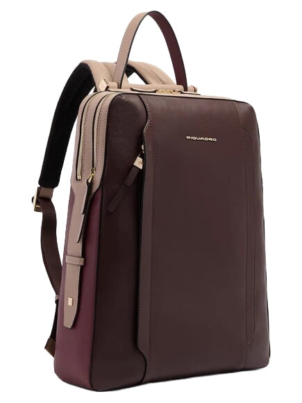 CIRCLE Sac &agrave; dos pour ordinateur portable 15,6 pouces bordeaux/rose - Sacs pour Femme