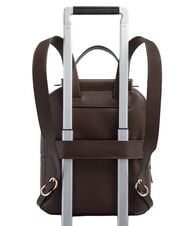 PIQUADRO CIRCLE Sac &agrave; dos en cuir daim noyer fonc&eacute; - Sacs pour Femme - 3