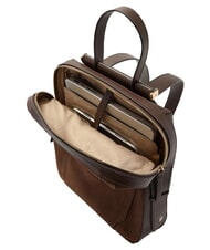 PIQUADRO CIRCLE  Sac &agrave; dos CIRCLE pour pc 14 "PC / iPad Air - iPad Pro 9.7 / iPad 11" daim noyer fonc&eacute; - Sacs &agrave; dos pour ordinateur portable - 4