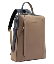 PIQUADRO CIRCLE Sac &agrave; dos pour ordinateur portable 15,6 pouces gris tourterelle/bleu - Sacs pour Femme - 2
