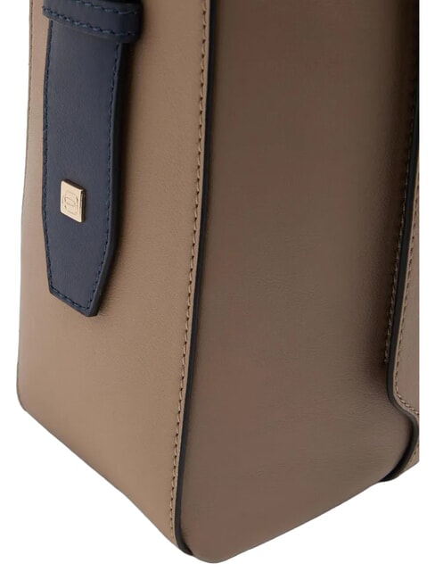 CIRCLE Sac &agrave; dos pour ordinateur portable 15,6 pouces gris tourterelle/bleu - Sacs pour Femme
