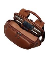PIQUADRO W143 Sac &agrave; dos pour ordinateur portable 15,6 pouces CUIR - Sacs &agrave; dos pour l'&Eacute;cole & les Loisirs - 4