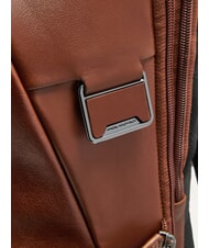 PIQUADRO W143 Sac &agrave; dos pour ordinateur portable 15,6 pouces CUIR - Sacs &agrave; dos pour l'&Eacute;cole & les Loisirs - 5