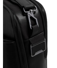 PIQUADRO W143 &Eacute;tui en cuir pour ordinateur portable 15,6 pouces Noir - Porte Documents Travail - 4