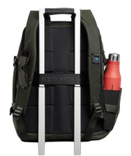 PIQUADRO W145 Sac &agrave; dos de voyage avec support pour ordinateur portable de 15,6 pouces VERT - Sacs &agrave; dos pour l'&Eacute;cole & les Loisirs - 5