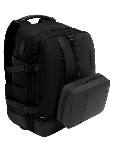 W145 Sac &agrave; dos de voyage avec support pour ordinateur portable de 15,6 pouces Noir - Sacs &agrave; dos pour l'&Eacute;cole & les Loisirs