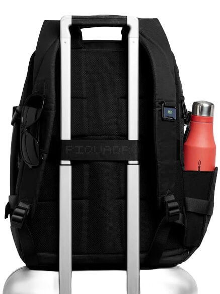 W145 Sac &agrave; dos de voyage avec support pour ordinateur portable de 15,6 pouces Noir - Sacs &agrave; dos pour l'&Eacute;cole & les Loisirs