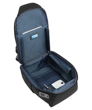 PIQUADRO W145 Sac &agrave; dos &agrave; une bandouli&egrave;re avec support pour iPad 11 pouces Noir - Sacs &agrave; dos pour l'&Eacute;cole & les Loisirs - 4