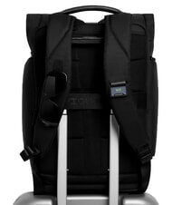 PIQUADRO W145 Sac &agrave; dos &agrave; enroulement pour ordinateur portable de 15,6 pouces Noir - Sacs &agrave; dos pour l'&Eacute;cole & les Loisirs - 3