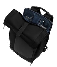 PIQUADRO W145 Sac &agrave; dos &agrave; enroulement pour ordinateur portable de 15,6 pouces Noir - Sacs &agrave; dos pour l'&Eacute;cole & les Loisirs - 4