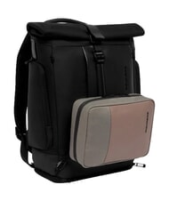 PIQUADRO W145 Sac &agrave; dos &agrave; enroulement pour ordinateur portable de 15,6 pouces Noir - Sacs &agrave; dos pour l'&Eacute;cole & les Loisirs - 5