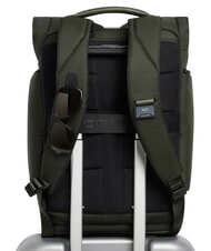 PIQUADRO W145 Sac &agrave; dos &agrave; enroulement pour ordinateur portable de 15,6 pouces VERT - Sacs &agrave; dos pour l'&Eacute;cole & les Loisirs - 3