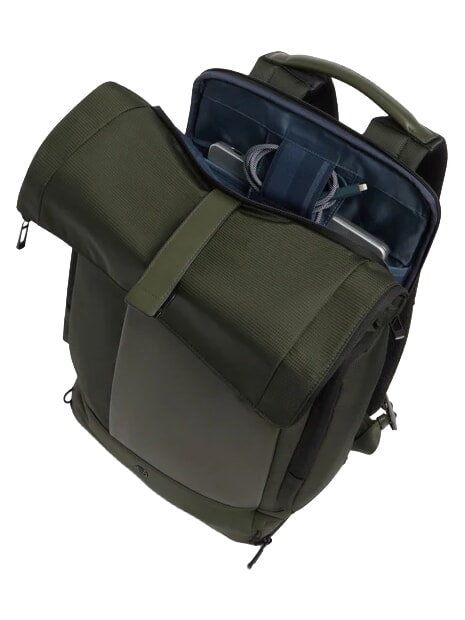 W145 Sac &agrave; dos &agrave; enroulement pour ordinateur portable de 15,6 pouces VERT - Sacs &agrave; dos pour l'&Eacute;cole & les Loisirs