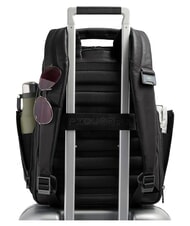PIQUADRO W143 Sac &agrave; dos de voyage et support pour ordinateur portable 14 pouces Noir - Sacs &agrave; dos pour l'&Eacute;cole & les Loisirs - 3