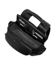 PIQUADRO W143 Sac &agrave; dos de voyage et support pour ordinateur portable 14 pouces Noir - Sacs &agrave; dos pour l'&Eacute;cole & les Loisirs - 4
