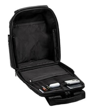 PIQUADRO W143 Sac &agrave; dos de voyage et support pour ordinateur portable 14 pouces Noir - Sacs &agrave; dos pour l'&Eacute;cole & les Loisirs - 5