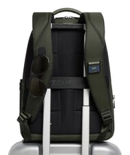 PIQUADRO W145 Sac &agrave; dos pour ordinateur portable 14 pouces VERT - Sacs &agrave; dos pour l'&Eacute;cole & les Loisirs - 3