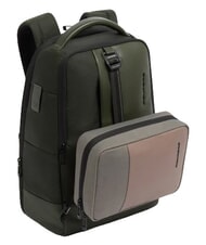 PIQUADRO W145 Sac &agrave; dos pour ordinateur portable 14 pouces VERT - Sacs &agrave; dos pour l'&Eacute;cole & les Loisirs - 5