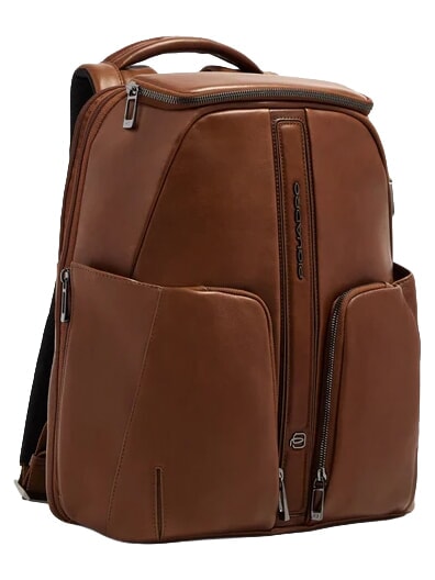 W143 Sac &agrave; dos de voyage et support pour ordinateur portable 14 pouces CUIR - Sacs &agrave; dos pour l'&Eacute;cole & les Loisirs